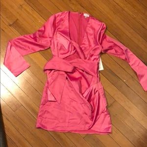 tobi Dresses - Tobi Pink Satin Dress tobi Dresses - Tobi Pink Satin Dress
